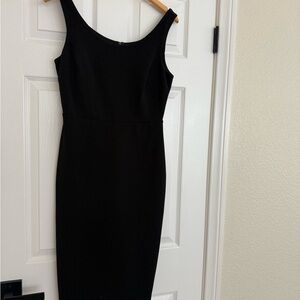 Betsey Johnson Classic Black Midi Dress